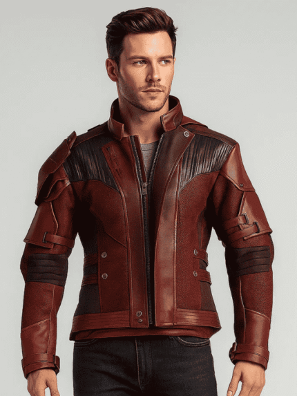 Avengers Infinity War Star Lord Leather Jacket