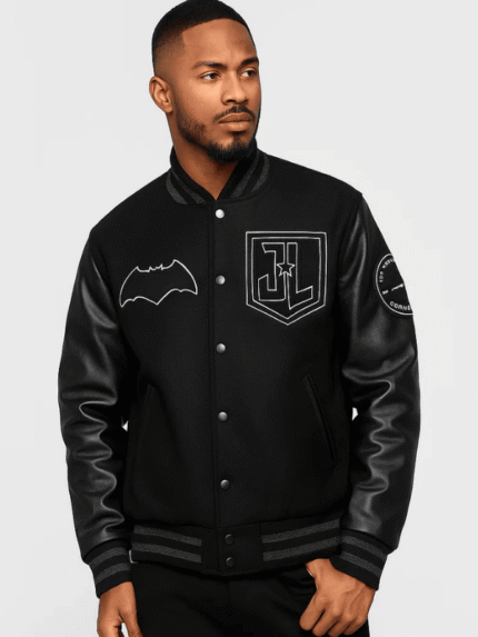Batman Justice League Men's Varsity Jacket