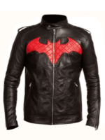 Batman Black Biker Jacket