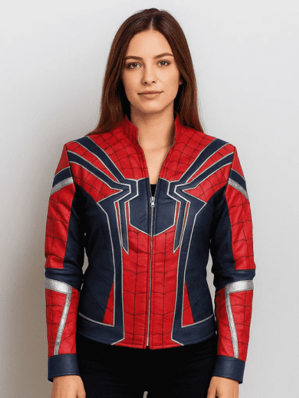 Women Avengers Endgame Spider-Man Jacket