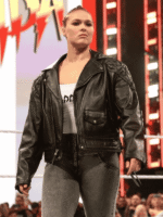 WWE Ronda Rousey Leather Jacket