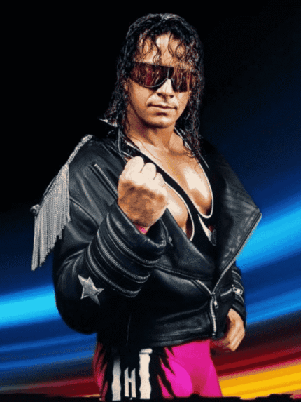 WWE 2K22 Bret The Hitman Hart Jacket