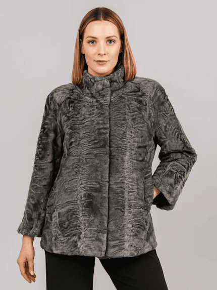 Women’s Real Persian Lamb Short Coat