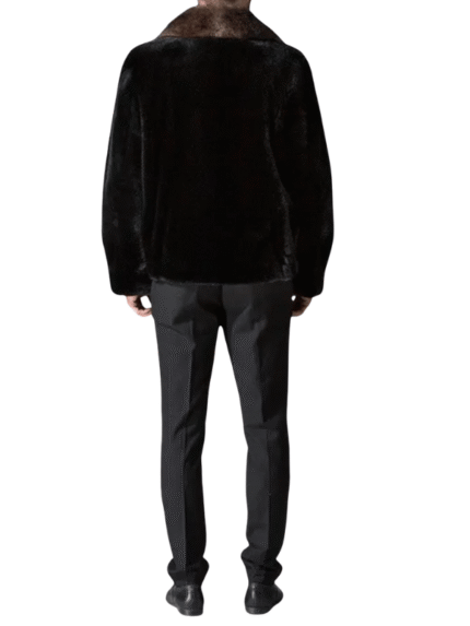 Men's Luxury Real Mink Fur Coat