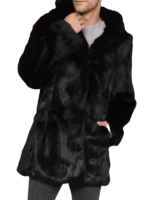 Men's Rabbit Fur Jacket