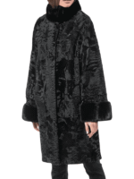 Dressy Astrakhan Fur Jacket