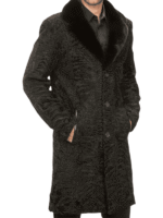 Persian Lamb Fur Long Coat