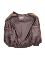 Brown Persian Fur Bomber Jacket