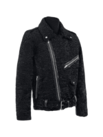 Persian Lamb Fur Biker Jacket