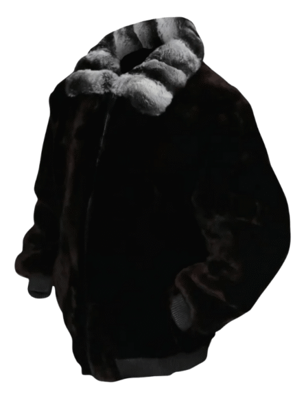 Mink Fur Bomber Jacket