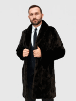 Men’s Ranch Mink Fur Stroller Coat
