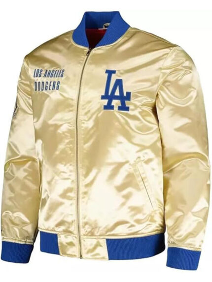 Los Angeles Gold Varsity Jacket