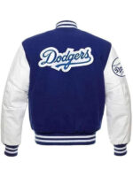 Los Angeles Dodgers Downtown Leather Varsity