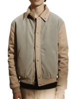 Stranger Things S5 Grey Jacket