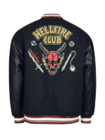 Stranger Things Hellfire Club Varsity Jacket