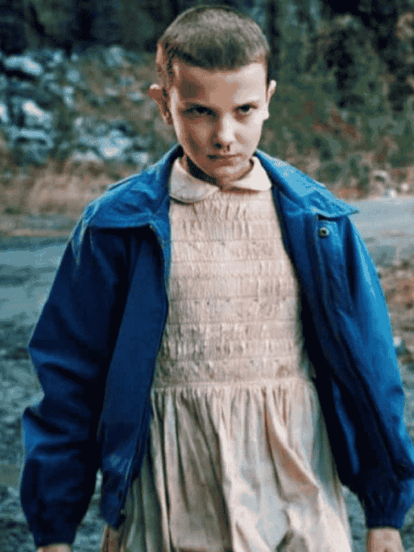 Jasperz Wear- Stranger Things (2) Stranger Things Eleven Blue Jacket