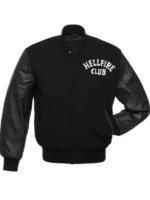 Stranger Things Hellfire Club Varsity Jacket