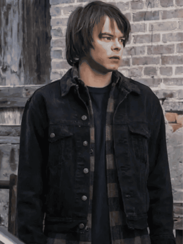 Jasperz Wear- Stranger Things (3) Stranger Things Jonathan Byers Denim Jacket