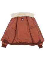 US Flag Flight Pilot Leather Jacket