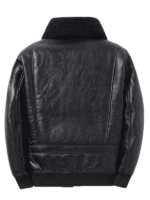 Aviator B6 Pilot Black Leather Jacket