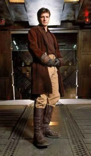 Firefly Malcolm Reynolds Suede Leather Trench Coat - Image 3